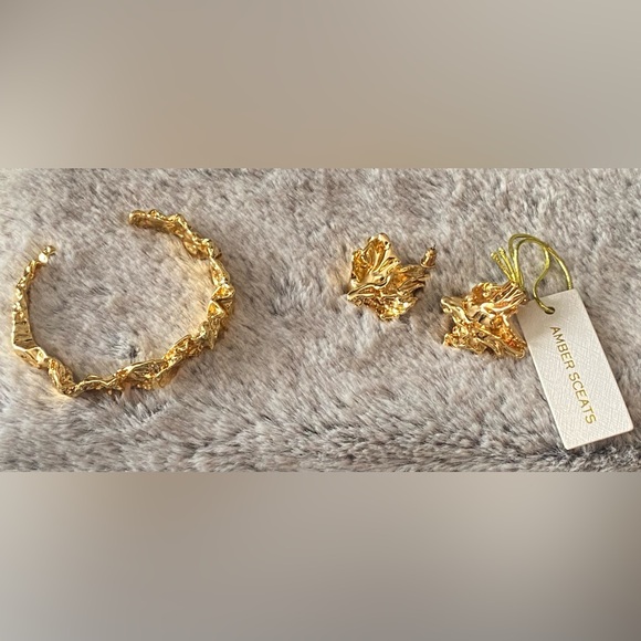 Amber Sceats-Emery Cuff & Reese Earrings Set (0226) - Picture 1 of 5